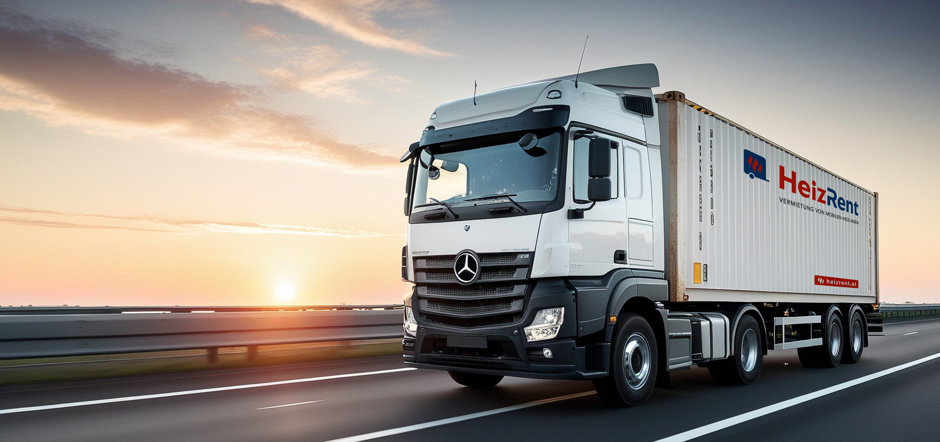 Mobile Heizsysteme liefern Heizcontainer
