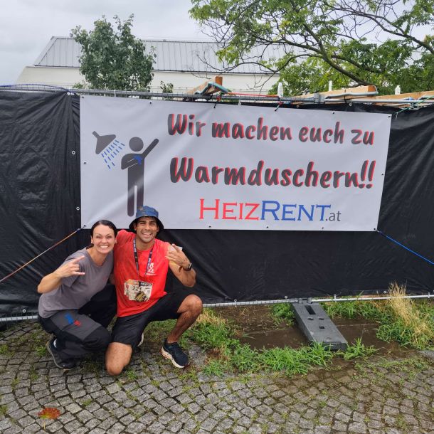 Warmwasser für Viennathlon