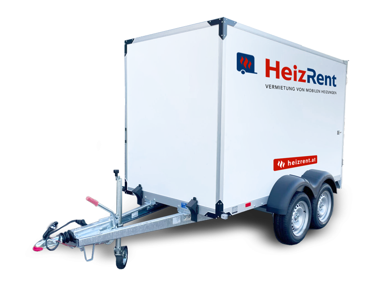 mobile Heizzentrale 200 KW auf Anhänger